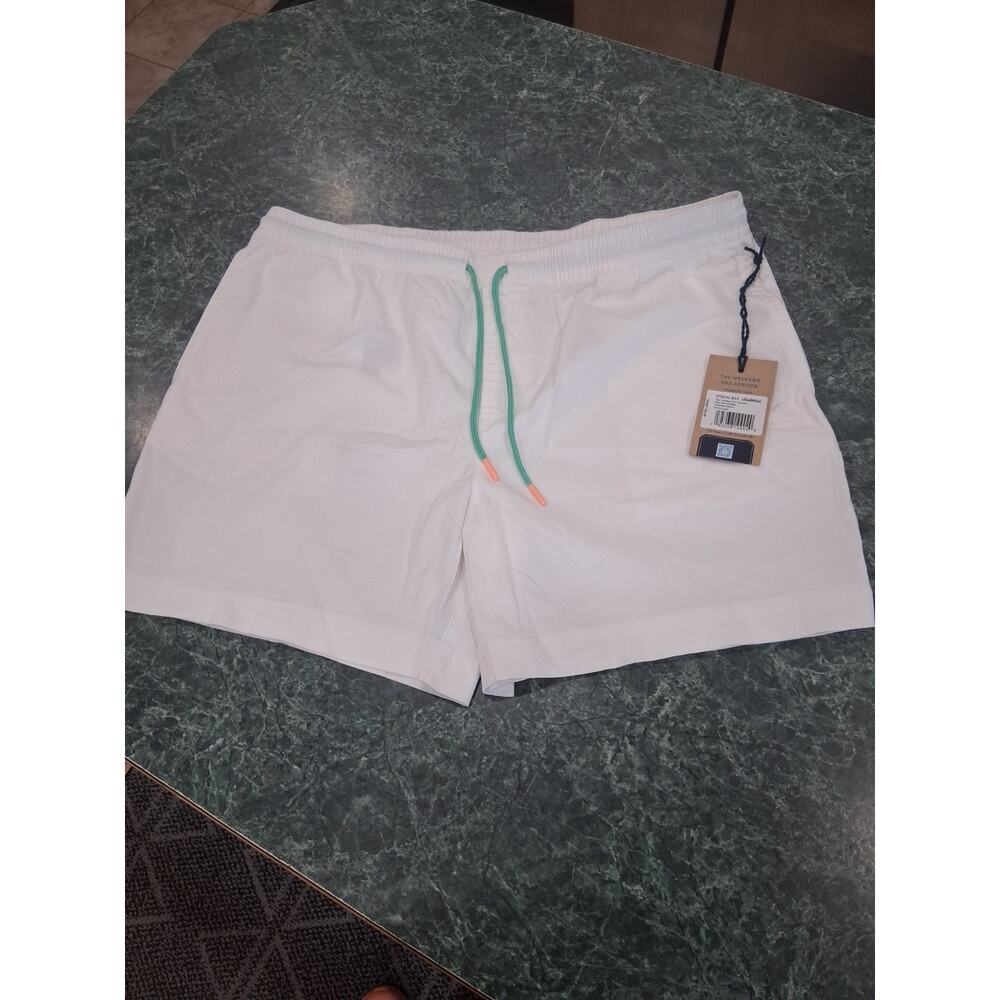NWT Chubbies The Vanillas Easy Short Remix 5.5" Stretch Waist Twill Mens XL New